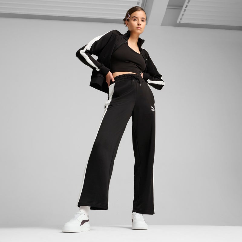 PUMA ICONIC T7 Womens Black Track Pants - Image 3